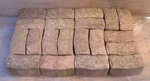 Klinkers Sierstenen Cobbelstone Koppelstones Tuin Stenen, Tuin en Terras, Tegels en Klinkers, Gebruikt, Klinkers, Beton, 10 m² of meer