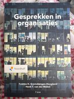 Gesprekken in organisaties, Boeken, Studieboeken en Cursussen, Nieuw, Noordhoff Uitgevers, Alpha, HBO