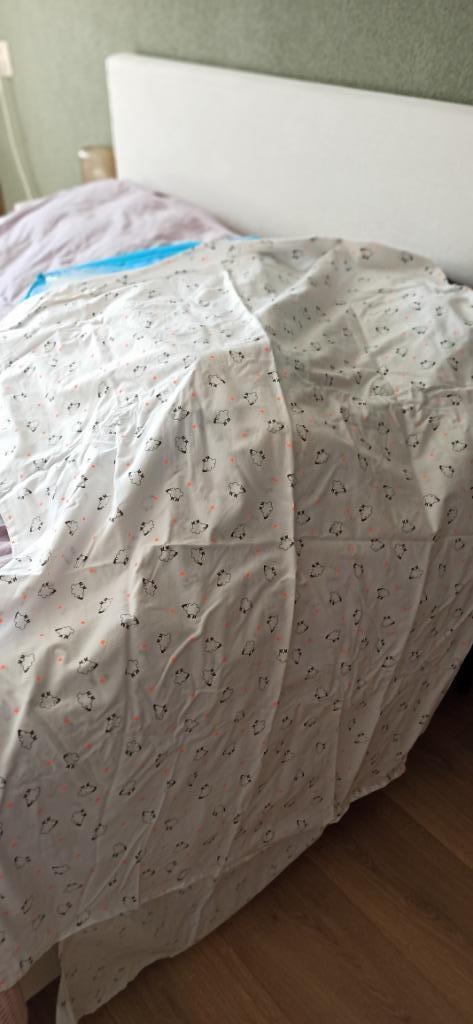 Beddengoed ledikant, Kinderen en Baby's, Kinderkamer | Beddengoed, Zo goed als nieuw, Overige typen, Jongetje of Meisje, Ophalen