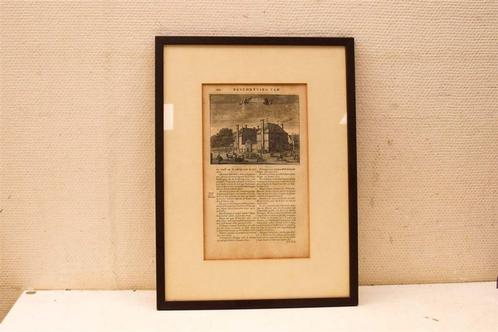 Ingelijste krantenknipsel 44923, Verzamelen, Ansichtkaarten | Nederland, Ongelopen, Noord-Holland, 1920 tot 1940, Ophalen of Verzenden