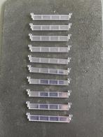 Lego partij 10 st garagedeur element 4218 trans clear NIEUW, Ophalen of Verzenden, Nieuw, Losse stenen, Lego