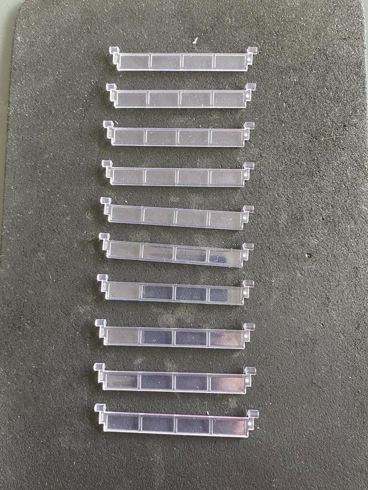 Lego partij 10 st garagedeur element 4218 trans clear NIEUW, Kinderen en Baby's, Speelgoed | Duplo en Lego, Nieuw, Lego, Losse stenen