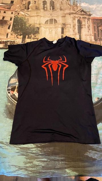 Compressie Spider T-Shirt Blauw Maat L beschikbaar voor biedingen