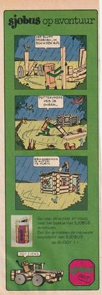 Retro reclame 1978 Sjobus houten speelgoed bouwdoos, Verzenden, Overige typen