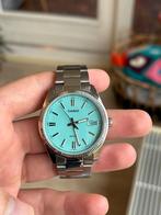 Casio Tiffany Blue Horloge MTP-1302PD-2A2VEF, Ophalen of Verzenden, Zo goed als nieuw