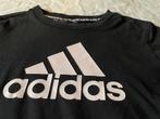 Adidas T-shirt Maat 140 - Zeer Goede Staat! Zwart , wit, Wit, Ophalen of Verzenden, Zo goed als nieuw, Korte mouw