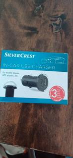 USB lader voor in de auto, Ophalen of Verzenden, Nieuw