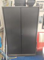 Metalen schuifdeur kast, Met plank(en), Gebruikt, 100 tot 150 cm, Ophalen of Verzenden