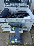 Festool T18 Accuboormachine Set, Variabele snelheid, Ophalen of Verzenden, Minder dan 400 watt, Zo goed als nieuw