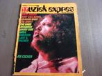 MUZIEK EXPRES AUGUSTUS 1971niet kompleet zie foto's, Verzamelen, Ophalen, 1960 tot 1980, Tijdschrift