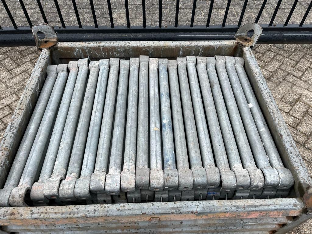 Layher Allround/AR hulpligger/hulpkorteling 0.73M gebruikt, Doe-het-zelf en Verbouw, Ophalen, Gebruikt, Gevelsteiger, 5 meter of hoger