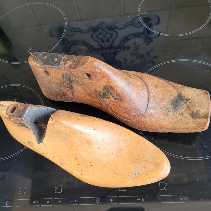 Vintage Houten Schoenleesten Set, Antiek en Kunst, Antiek | Overige Antiek, Ophalen of Verzenden