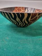 schaal hout vintage bewerkt, Huis en Inrichting, Ophalen of Verzenden, 'T Olde Gre-j, Info@toldegrej.nl, Endepoelstraat 20f Didam