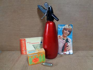 Sparklets seltzer/ sodawater fles/ syphon vintage beschikbaar voor biedingen