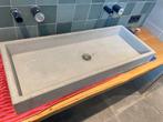 Betonnen Wasbak wastafel beton 100x40x11cm, Ophalen, Nieuw, 50 tot 100 cm, Minder dan 100 cm
