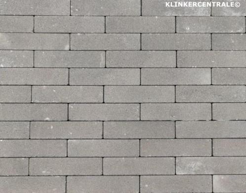 KORTING 180m2 grijs gemêleerd betonklinkers 20x5x7cm, Tuin en Terras, Tegels en Klinkers, Nieuw, Klinkers, Beton, 10 m² of meer