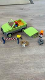 Playmobil set groene auto, Ophalen of Verzenden, Zo goed als nieuw