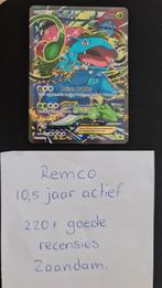 Venusaur EX XY123 full art black star promo XY Pokémon kaart, Ophalen of Verzenden, Zo goed als nieuw, Booster