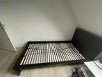 Ikea bed (Malm), Ophalen, Eenpersoons, Zwart, 140 cm