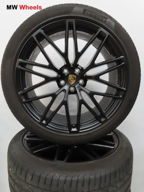 Porsche 21 inch velgen Macan RS spyder facelift zomerbanden, Auto-onderdelen, Banden en Velgen, Banden en Velgen, Zomerbanden