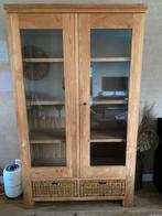 Teak houten kast, Huis en Inrichting, Kasten | Vitrinekasten, Ophalen, 100 tot 150 cm, 200 cm of meer, Teakhout
