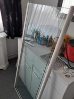 Glazen badwand 120x140 - Kan nog prima mee!, Ophalen, Gebruikt, 100 tot 150 cm, 100 tot 125 cm