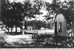 Baarle Nassau - Breda seweg B 145- Kampeercentrum Rustoord, Ophalen of Verzenden, 1940 tot 1960, Gelopen, Noord-Brabant