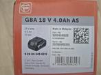 Bosch Fein Ampshare accu GBA 18 V 4 Ah AS, Doe-het-zelf en Verbouw, Gereedschap | Overige machines, Ophalen of Verzenden, Nieuw