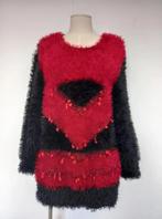 Superleuke vintage trui rood / zwart, Overige kleuren, Ophalen of Verzenden, Zo goed als nieuw, Vintage