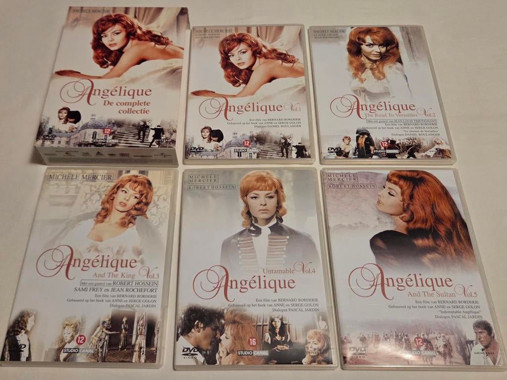 Angelique De Complete Serie Dvd's Classic, Ophalen of Verzenden, Zo goed als nieuw, Actie en Avontuur, Alle leeftijden