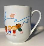 Mok van Unicef. Met rondom kinderen. Hoogte 10,5 cm., Overige materialen, Overige typen, Ophalen of Verzenden, Zo goed als nieuw