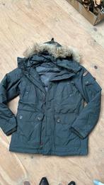 Dikke moscow dons jas parka leger groen L mannenjas, Kleding | Heren, Ophalen of Verzenden, Zo goed als nieuw, Groen