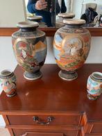 2 japanse Satsuma vazen antiek, Ophalen