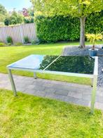 Tuintafel, Tuin en Terras, Ophalen, Zo goed als nieuw, Rechthoekig, Rvs