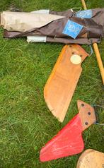 Origineel Windsurfer mast zeil en zwaardjes. Gratis afhalen!, Watersport en Boten, Windsurfen, Ophalen, Zeil, 5 tot 7 m², Gebruikt