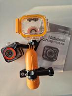 KidiZoom Action Cam HD met onderwaterhuis, Audio, Tv en Foto, Fotografie | Onderwatercamera's, Ophalen of Verzenden, Gebruikt