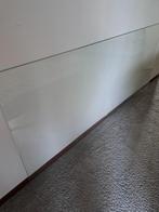 Glazen tafelblad 6mm gehard glas., Doe-het-zelf en Verbouw, Glas en Ramen, Ophalen, Gebruikt, Glasplaat, 160 cm of meer