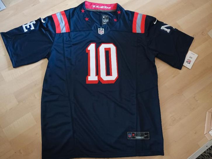 New England Patriots Jersey Maye maat: L, Kleding | Heren, Sportkleding, Nieuw, Overige typen, Maat 52/54 (L), Blauw, Verzenden