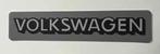 VW Volkswagen showplaat    t - reclamebord 52x11 cm., Ophalen of Verzenden, Auto's