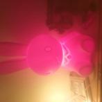 Originele Dick Bruna Nijntje Disignlamp.Maria.kleur rosé, Kunststof, Ophalen of Verzenden, Zo goed als nieuw, Modern