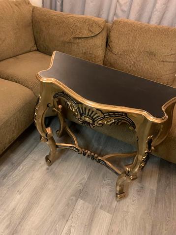 Barok gouden sidetable kaptafel beschikbaar voor biedingen