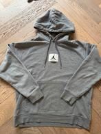 Nike Jordan Hoodie sweater grijs Maat M, Ophalen of Verzenden, Zo goed als nieuw, Grijs