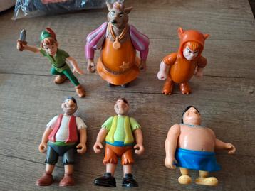 6 Famosa poppetjes Peter Pan Robin Hood beschikbaar voor biedingen