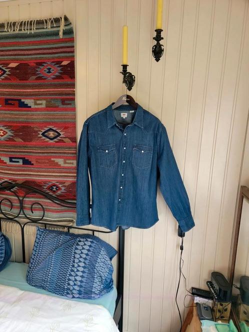 Beeldschoon, origineel Levi's jeans overhemd, XXL zie afmet., Kleding | Heren, Overhemden, Zo goed als nieuw, Overige halswijdtes
