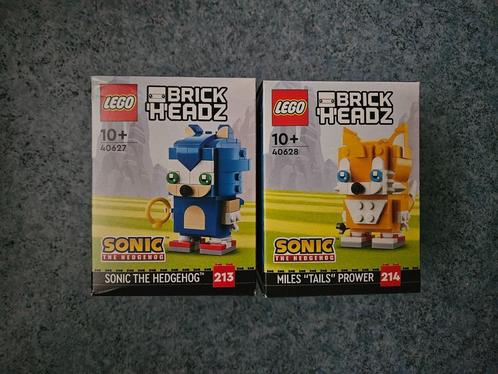 Lego Brickheadz 40627 40628 Sonic en Tails NIEUW, Kinderen en Baby's, Speelgoed | Duplo en Lego, Nieuw, Lego, Complete set, Verzenden