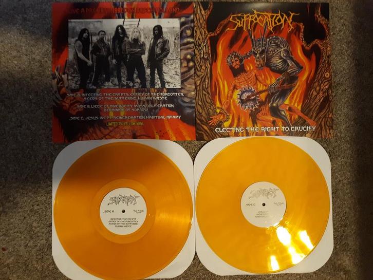 SUFFOCATION Live 2LP Death Metal Vinyl RARE Deathmetal, Cd's en Dvd's, Vinyl | Hardrock en Metal, Nieuw in verpakking, Ophalen of Verzenden
