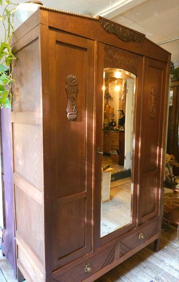 Jaren'30 demontabele kast *OPTIE restyled beschikbaar voor biedingen
