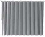 Verticale lamellen stof lichtgrijs 153 x 128 cm (b x h), Ophalen, Zo goed als nieuw, 100 tot 150 cm, 100 tot 150 cm