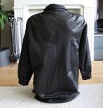 Mooie Vintage Leren Canda Jas (M) € 35,-, Maat 38/40 (M), Zwart, Ophalen of Verzenden, Zo goed als nieuw
