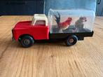 MF 893 blikken vrachtwagen Animal Family Van frictiemotor, Antiek en Kunst, Ophalen of Verzenden